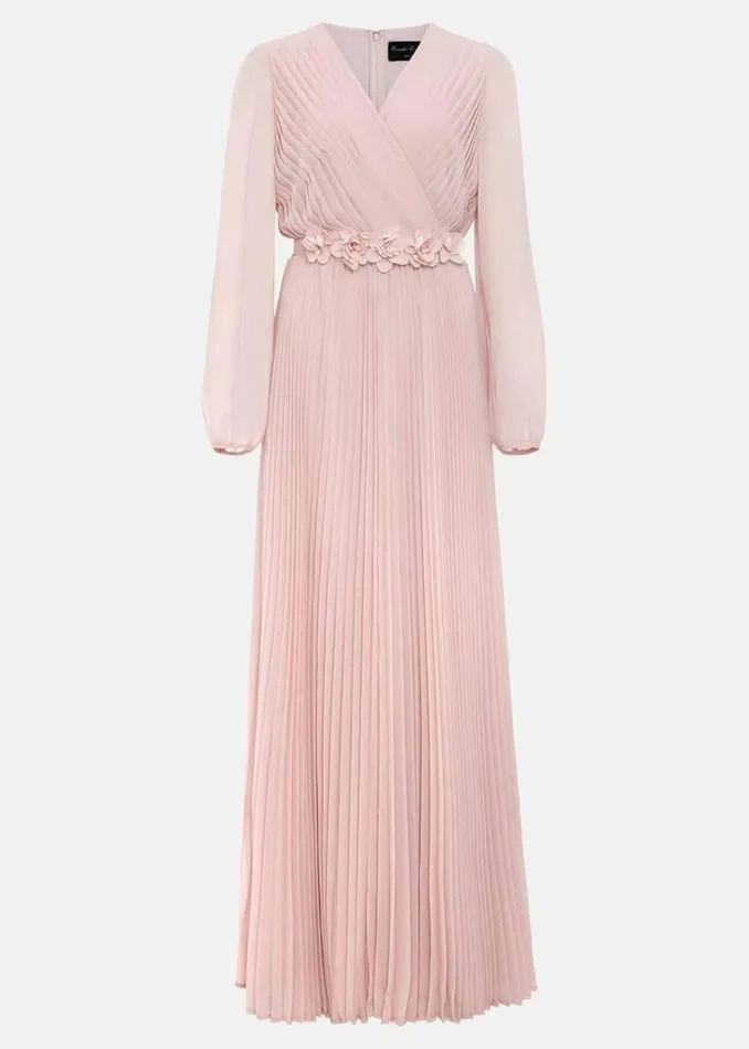 Phase Eight Dresses Petite Alecia Pleated Maxi Dress Antique Rose 8211 Women Phase Eight Dresses Petite Alecia Pleated Maxi Dress Antique Rose 8211 Women