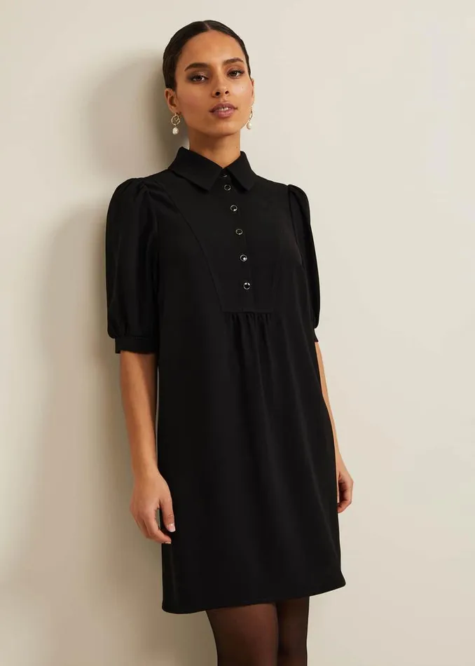 Phase Eight Dresses Petite Claudia Pearl Dress Black 8211 Women