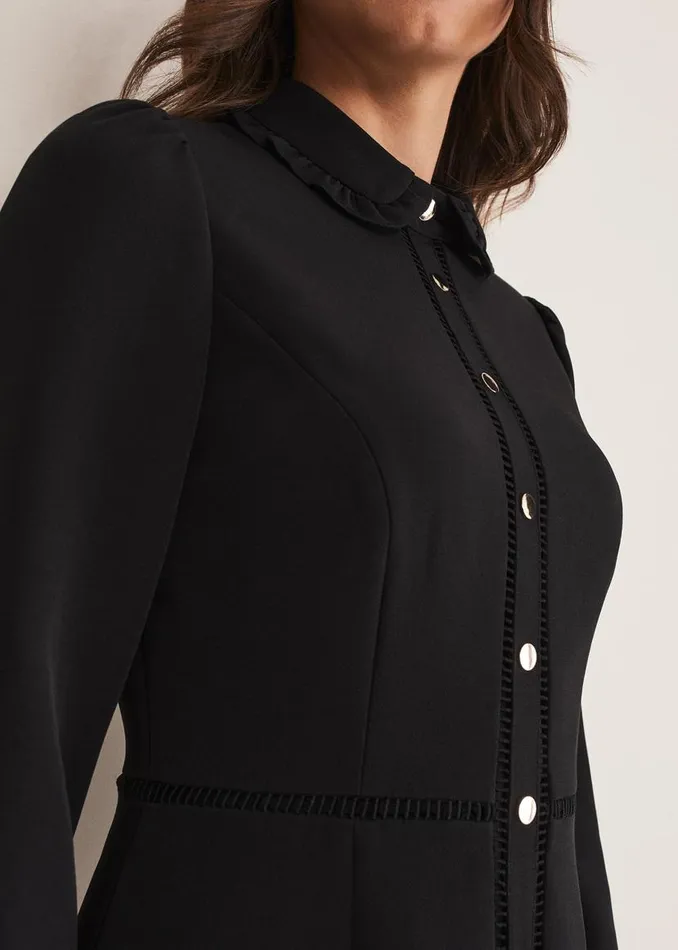 Phase Eight Dresses Rosa Tailored Dress Black 8211 Women