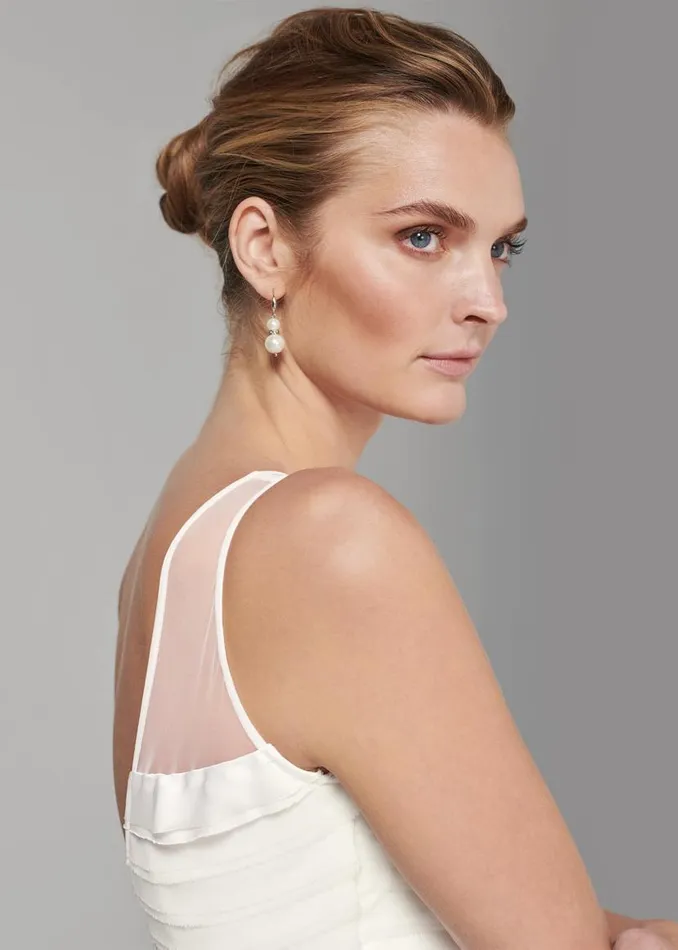 Phase Eight Dresses Shannon Layered Wedding Dress Ivory 8211 Women