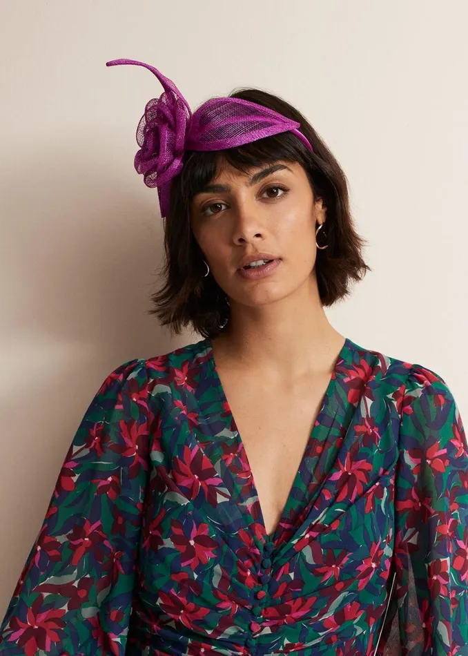 Phase Eight Fascinators and Hats Flower Headband Pink 8211 Women