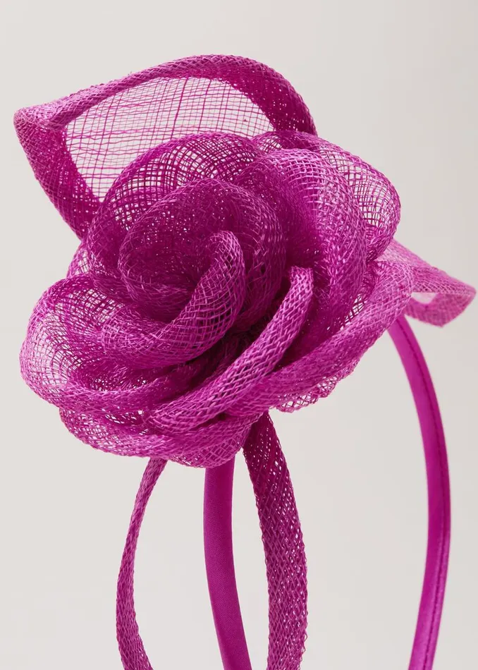 Phase Eight Fascinators and Hats Flower Headband Pink 8211 Women