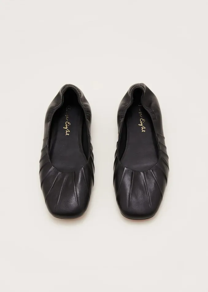 Phase Eight Flats Elasticated Pump Black 8211 Women