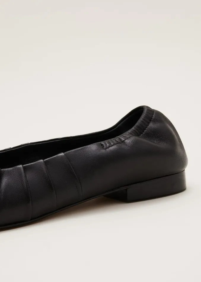 Phase Eight Flats Elasticated Pump Black 8211 Women