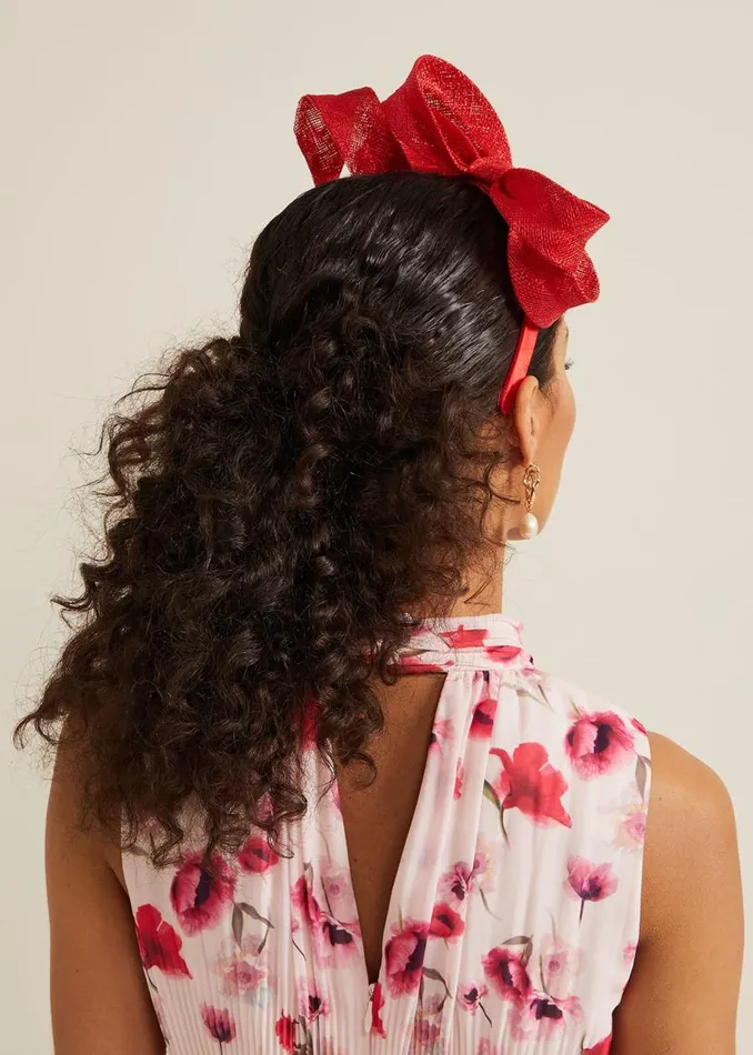 Phase Eight Headbands Bow Twist Headband Vermillion 8211 Women
