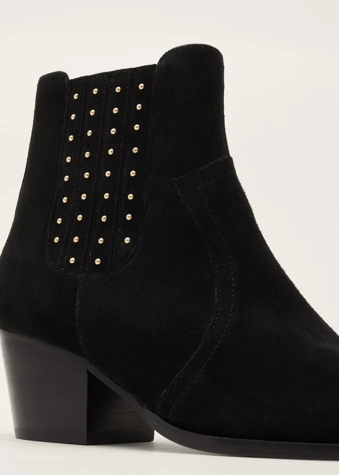 Phase Eight Heels Cowboy Ankle Boot Black 8211 Women