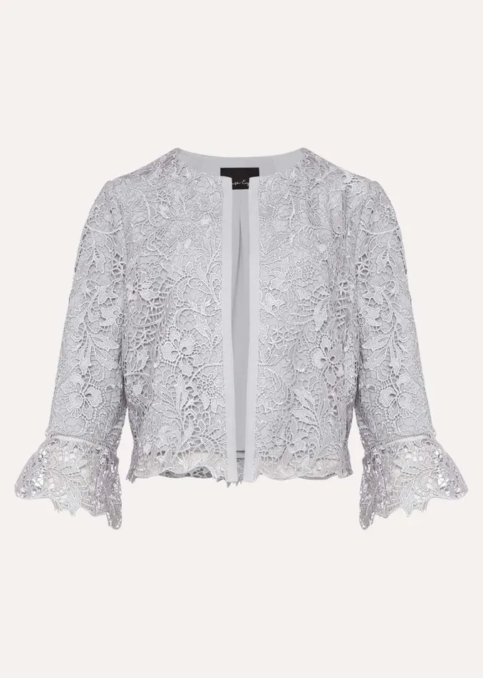 Phase Eight Jackets Alisha Lace Jacket Mineral 8211 Women
