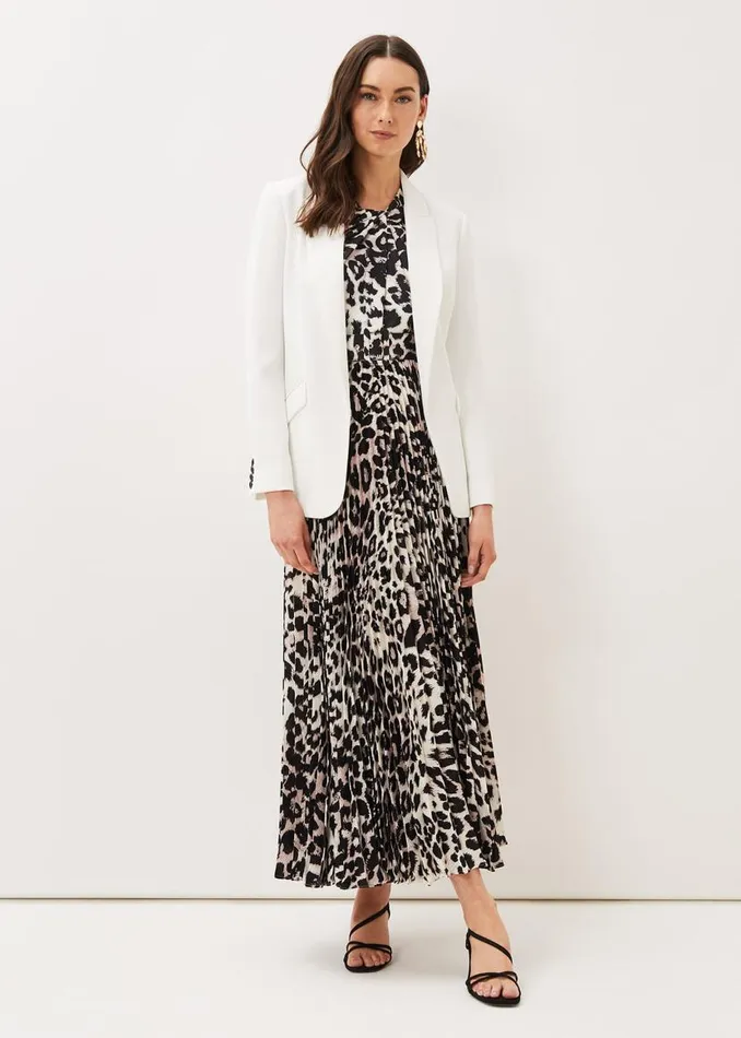 Phase Eight Jackets Amy Relaxed Jacket Ivory 8211 Women