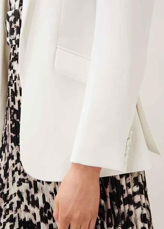 Phase Eight Jackets Amy Relaxed Jacket Ivory 8211 Women
