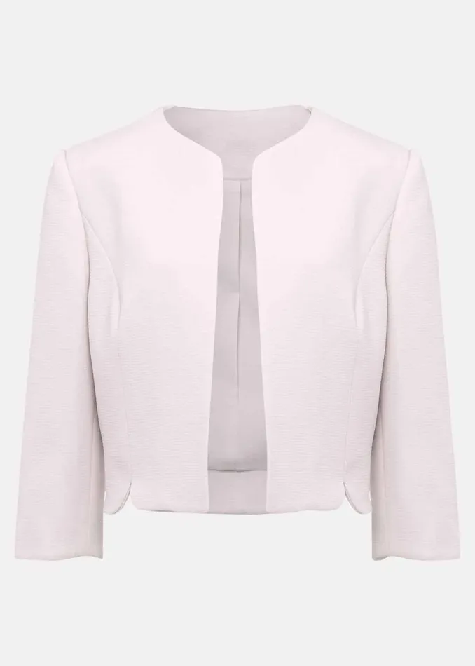 Phase Eight Jackets Cara Textured Jacket Misty Mauve 8211 Women