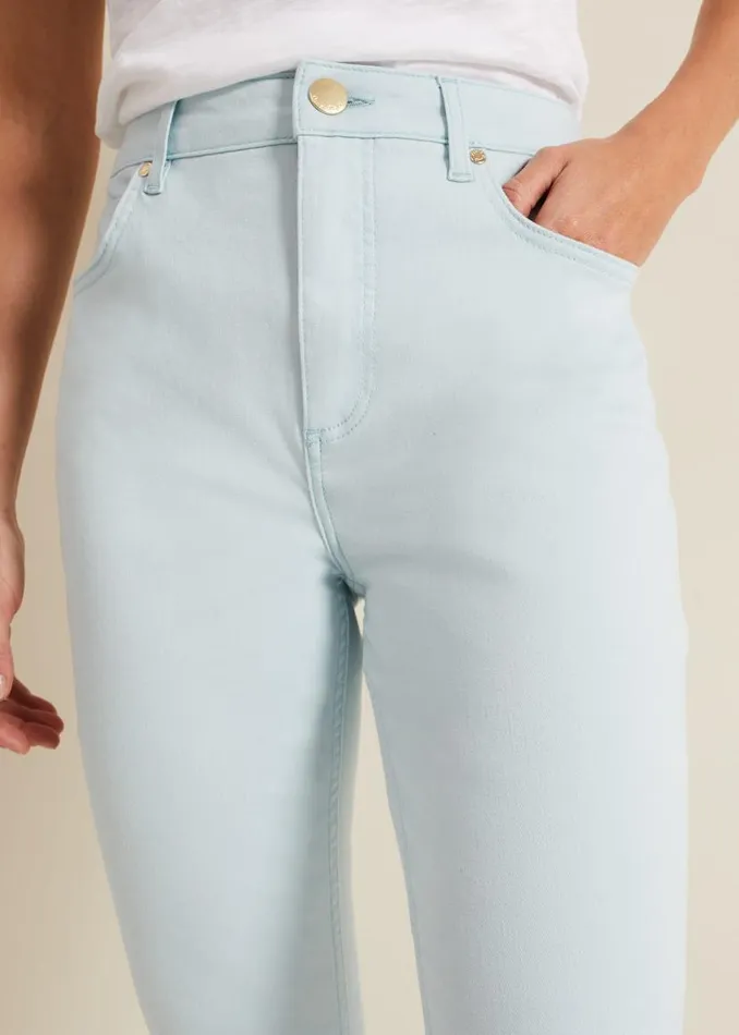 Phase Eight Jeans Lindsey Cropped Straight Leg Jeans Blue 8211 Women