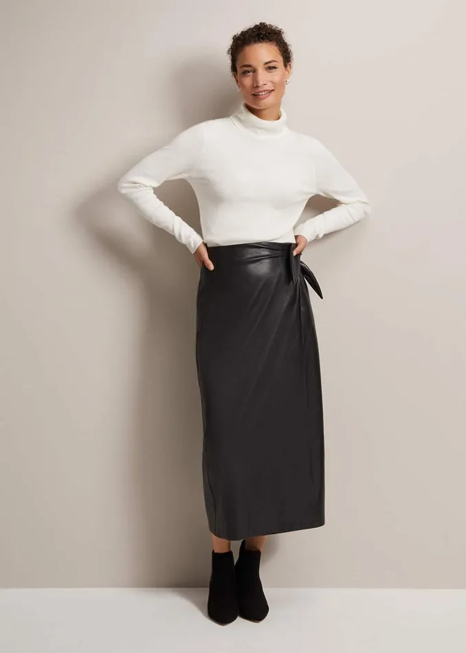 Phase Eight Knitwear Gwyneth Ivory Roll Neck Jumper Ivory 8211 Women