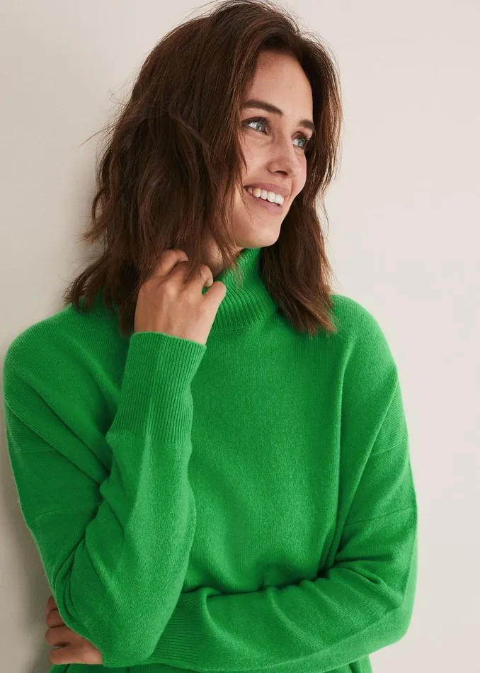 Phase Eight Knitwear Jemima Wool Cashmere Oversized Jumper Bright Green 8211 Women Phase Eight Knitwear Jemima Wool Cashmere Oversized Jumper Bright Green 8211 Women