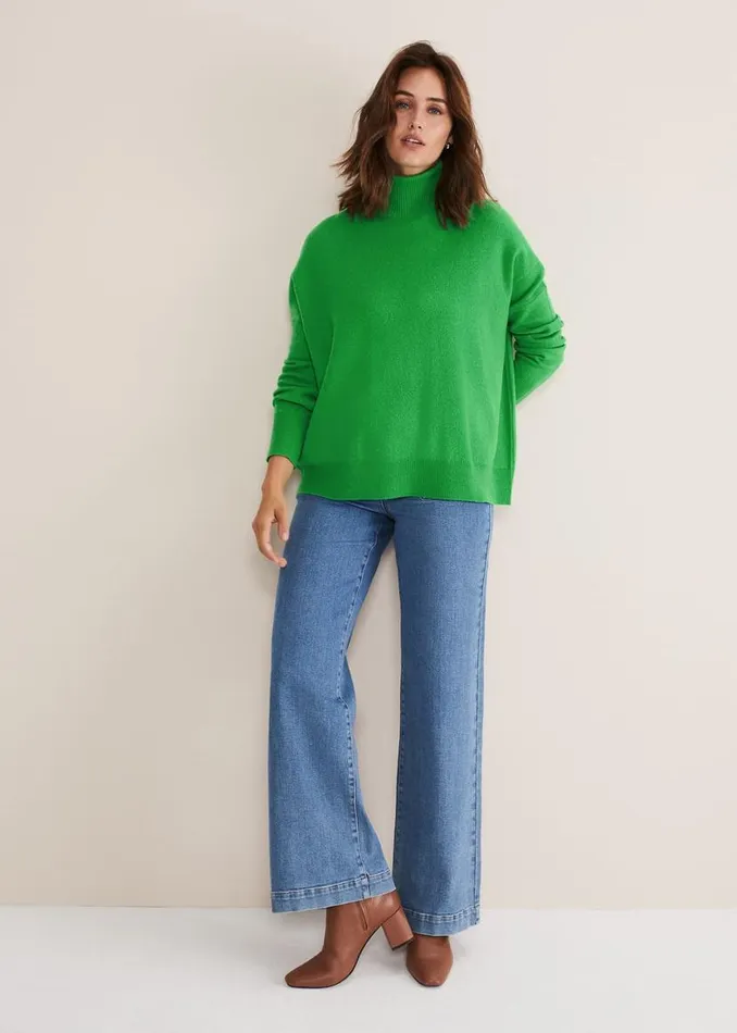 Phase Eight Knitwear Jemima Wool Cashmere Oversized Jumper Bright Green 8211 Women Phase Eight Knitwear Jemima Wool Cashmere Oversized Jumper Bright Green 8211 Women