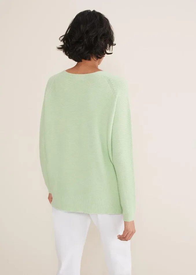 Phase Eight Knitwear Melissa VNeck Jumper Pistachio 8211 Women