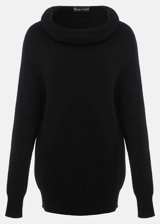 Phase Eight Knitwear Rylee Roll Neck Knit Black 8211 Women