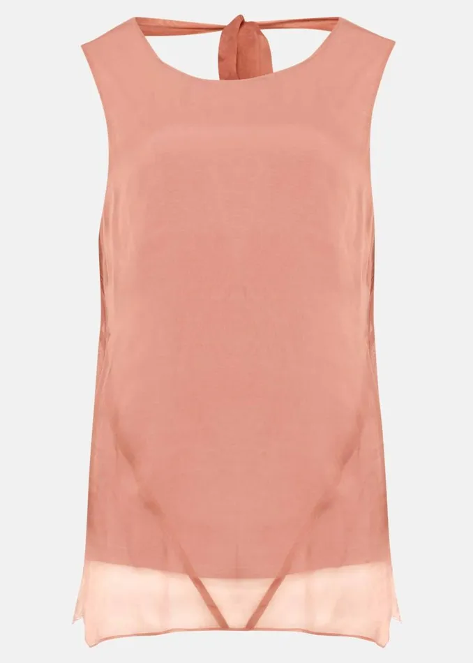 Phase Eight Shirts and Blouses Leowa Silk Blouse Blush 8211 Women