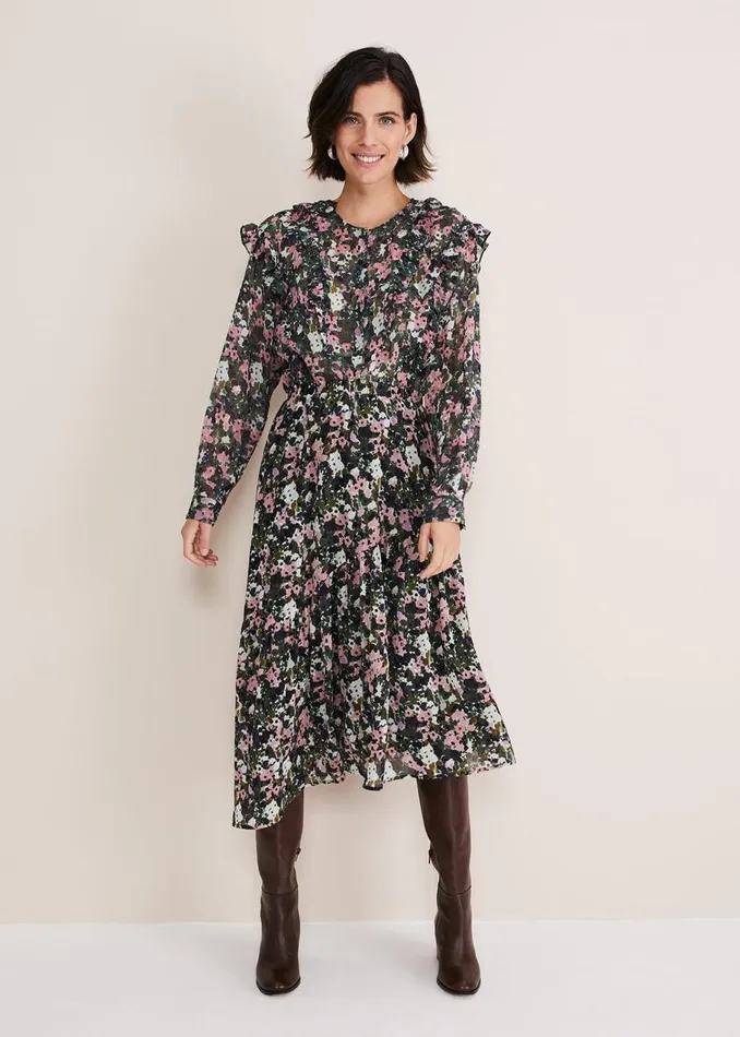 Phase Eight Shirts and Blouses Zowena Floral Chiffon Blouse Green Multi 8211 Women Phase Eight Shirts and Blouses Zowena Floral Chiffon Blouse Green Multi 8211 Women