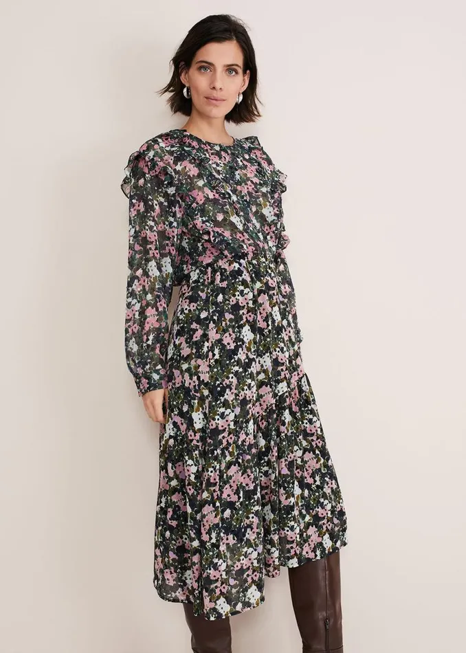 Phase Eight Shirts and Blouses Zowena Floral Chiffon Blouse Green Multi 8211 Women Phase Eight Shirts and Blouses Zowena Floral Chiffon Blouse Green Multi 8211 Women