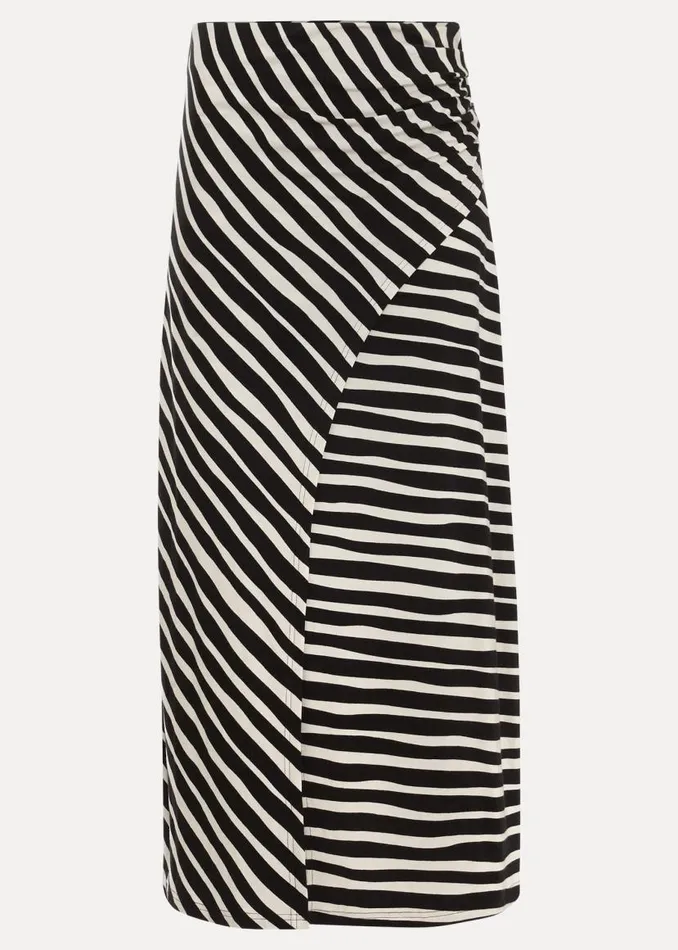Phase Eight Skirts Rory Jersey Printed Maxi Skirt Blackstone 8211 Women