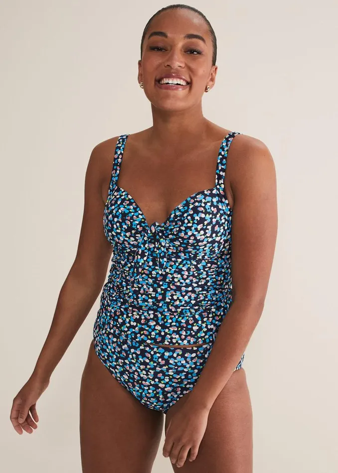 Phase Eight Swimwear Spotty Tankini Top Multicoloured 8211 Women
