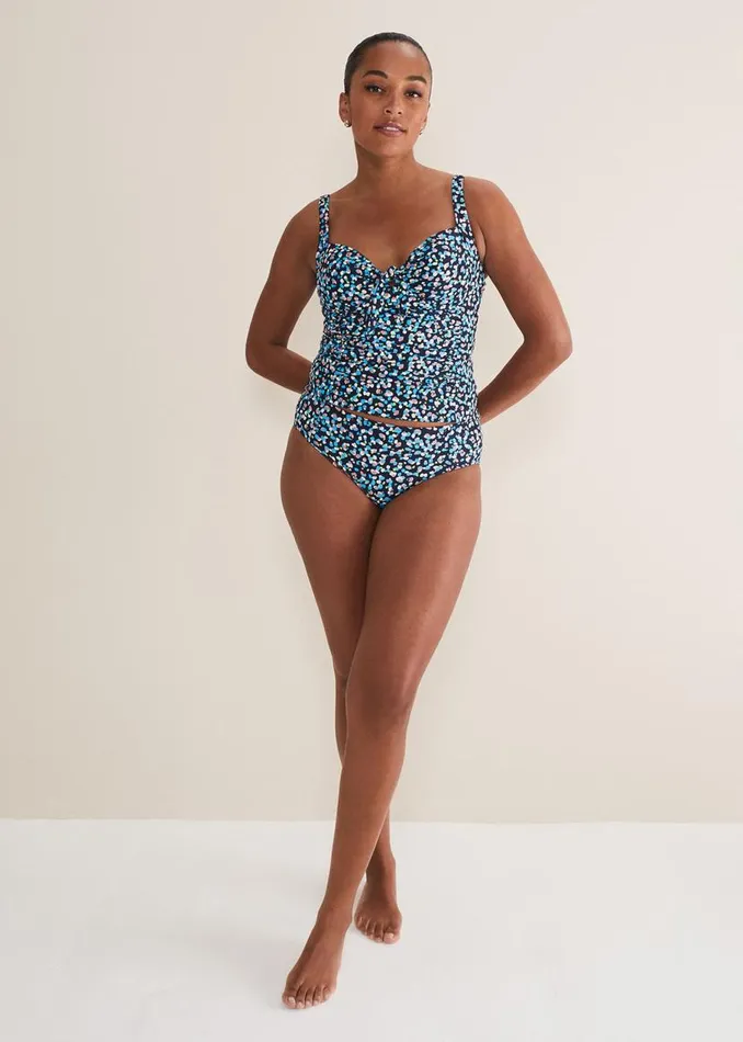 Phase Eight Swimwear Spotty Tankini Top Multicoloured 8211 Women