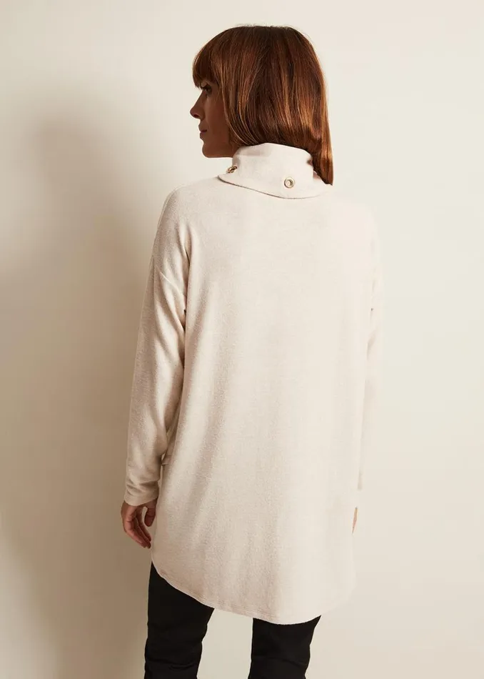 Phase Eight Tops and TShirts Gwen Eyelet Snuggle Top Oatmeal 8211 Women
