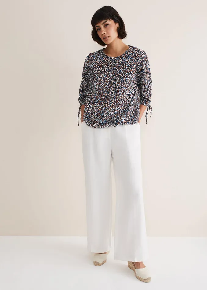 Phase Eight Tops and TShirts Rosalind Printed Top Multicoloured 8211 Women