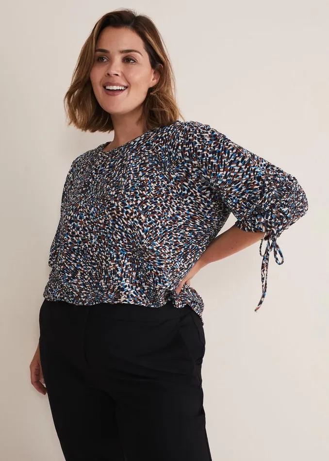 Phase Eight Tops and TShirts Rosalind Printed Top Multicoloured 8211 Women
