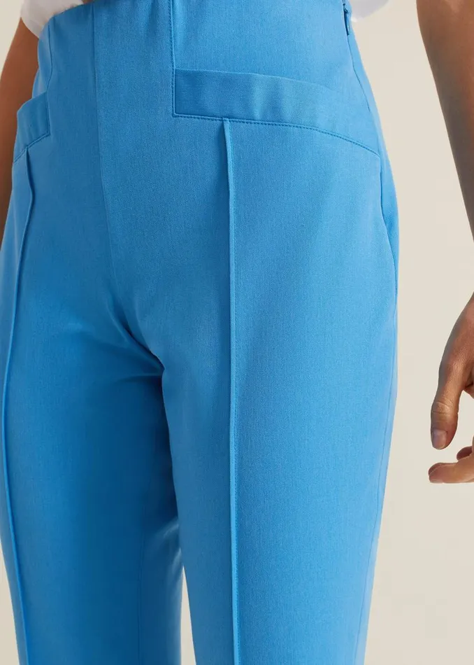 Phase Eight Trousers Miah Stretch Capri Trousers Blue 8211 Women