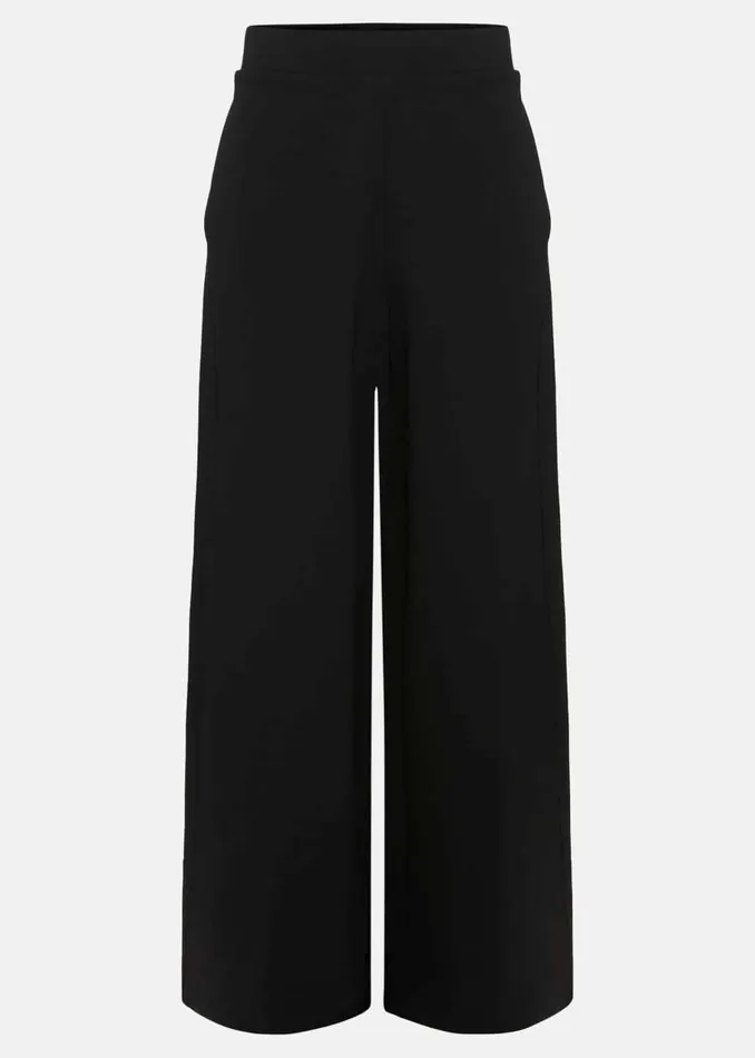 Phase Eight Trousers Mila Ponte Wide Leg Trousers Black 8211 Women