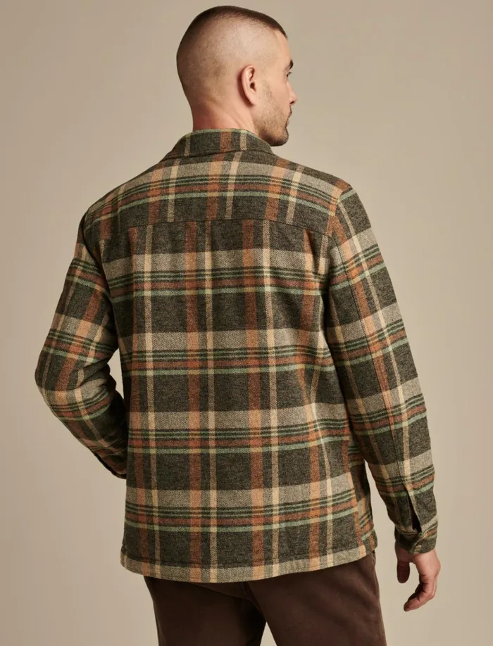 Plaid Shirt Jacket Plaid Multi Men Lucky Brand Jackets and Outerwear