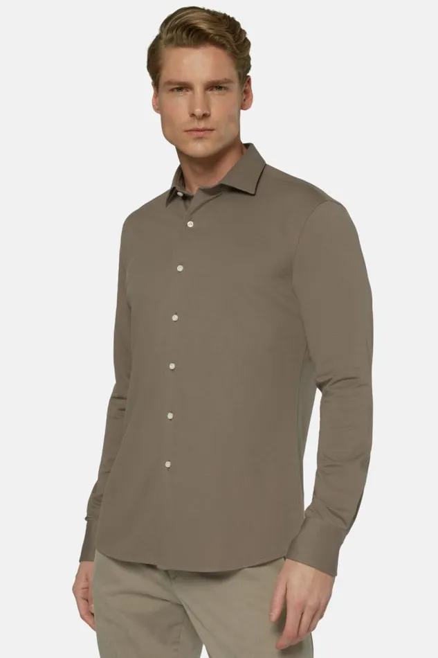 Polo Shirts Men Boggi Milano Regular Fit Performance Pique Polo Shirt Brown Polo Shirts Men Boggi Milano Regular Fit Performance Pique Polo Shirt Brown