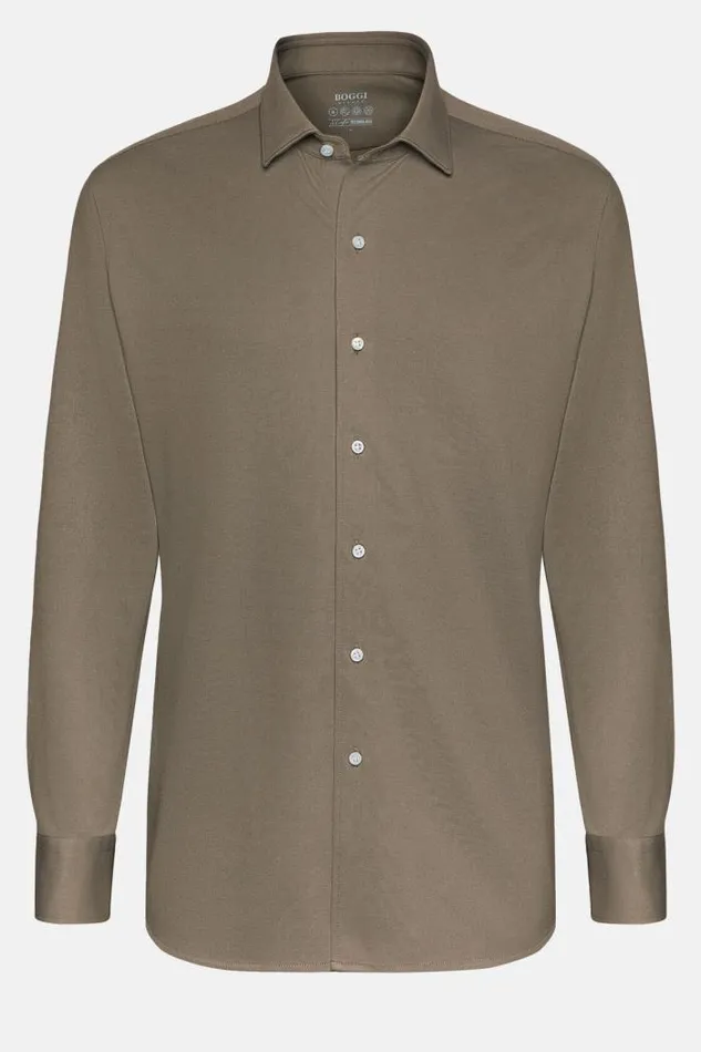 Polo Shirts Men Boggi Milano Regular Fit Performance Pique Polo Shirt Brown Polo Shirts Men Boggi Milano Regular Fit Performance Pique Polo Shirt Brown