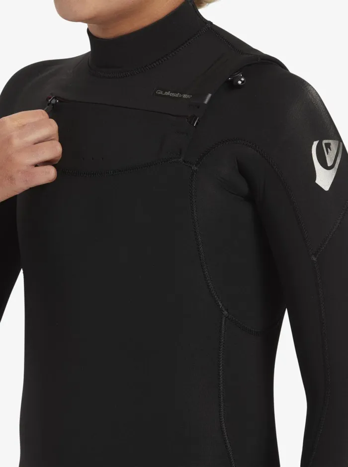 Quiksilver 816 43mm Everyday Sessions Chest Zip Wetsuit Black Boys Wetsuits Quiksilver 816 43mm Everyday Sessions Chest Zip Wetsuit Black Boys Wetsuits
