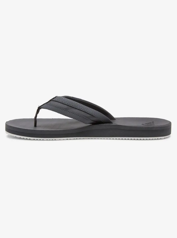 Quiksilver Carving Squish Sandals Greygreywhite Mens Sandals Quiksilver Carving Squish Sandals Greygreywhite Mens Sandals