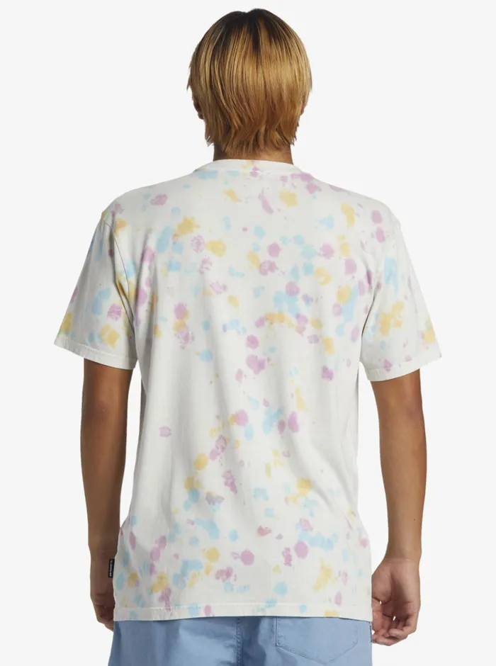 Quiksilver Cosmic Cloud TShirt Snow White Mens Tees Quiksilver Cosmic Cloud TShirt Snow White Mens Tees