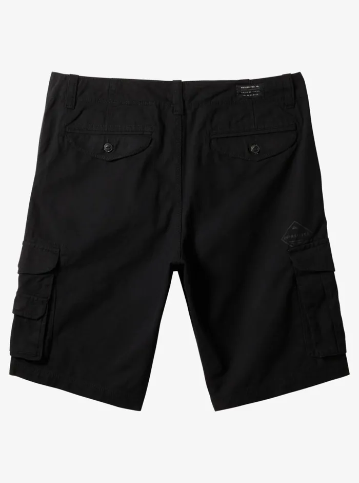 Quiksilver Crucial Battle Cargo Shorts For Black Mens Shorts and Amphibians Quiksilver Crucial Battle Cargo Shorts For Black Mens Shorts and Amphibians