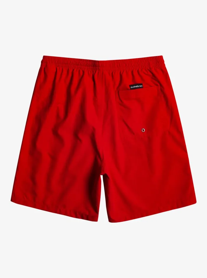 Quiksilver Everyday 15034 Volleys High Risk Red Mens Elastic Waist