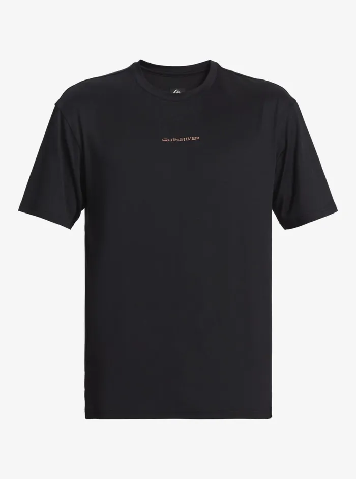 Quiksilver Everyday Surf Tee Blackwhite Mens Rashguards