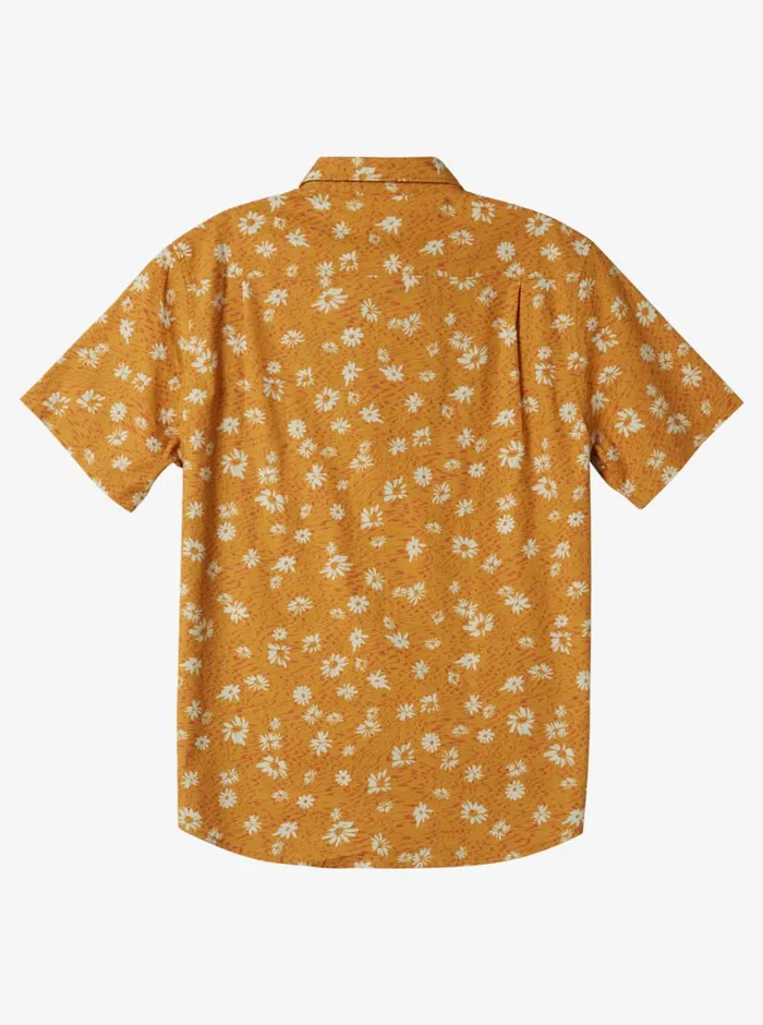 Quiksilver Future Hippie Short Sleeve Woven Shirt Mustard Future Hippy Mens Shirts and Polos Quiksilver Future Hippie Short Sleeve Woven Shirt Mustard Future Hippy Mens Shirts and Polos
