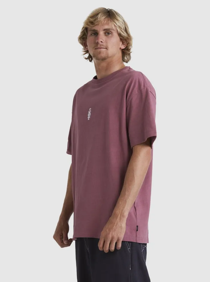 Quiksilver Mercury TShirt Crushed Berry Mens Tees
