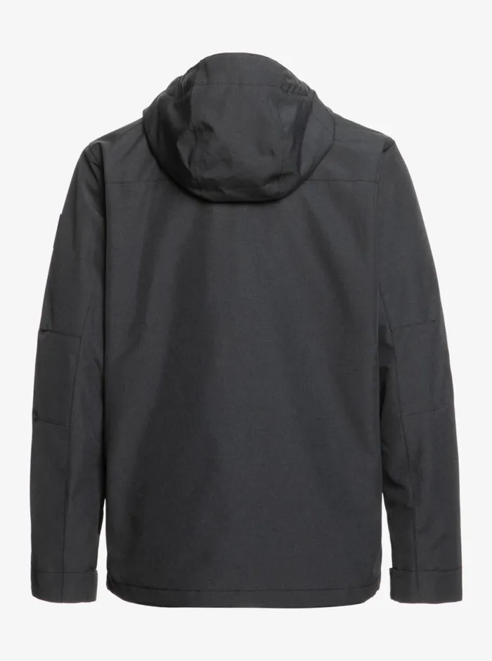 Quiksilver Mission 3in1 Technical Snow Jacket True Black Mens Snow Jackets