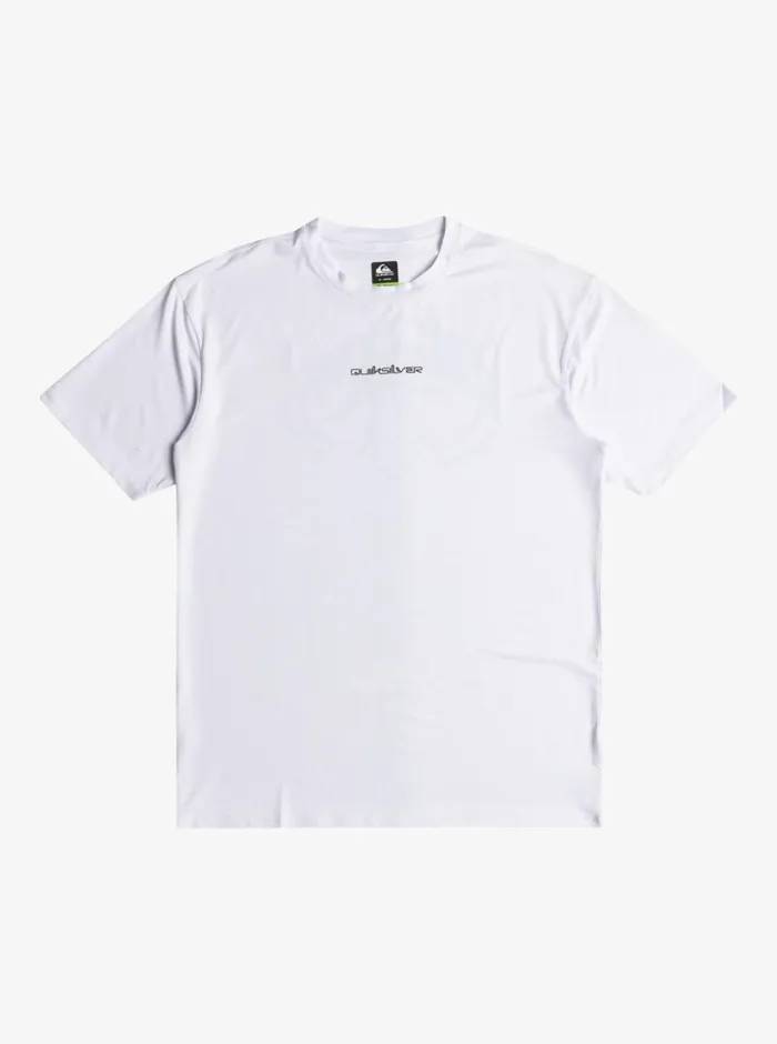 Quiksilver Mix Session UPF 50 Short Sleeve Surf Tee Birch Mens Rashguards