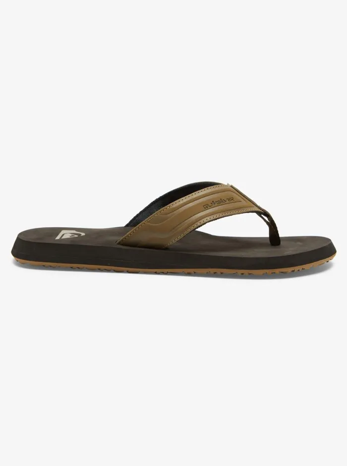 Quiksilver Monkey Wrench Core Sandals Tan 1 Mens Sandals Quiksilver Monkey Wrench Core Sandals Tan 1 Mens Sandals