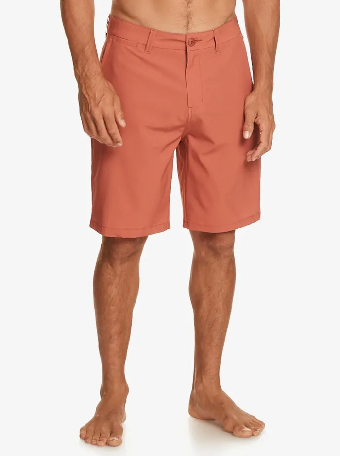 Quiksilver Ocean Union Amphibian 20034 Hybrid Shorts Baked Clay Mens Shorts and Amphibians Quiksilver Ocean Union Amphibian 20034 Hybrid Shorts Baked Clay Mens Shorts and Amphibians