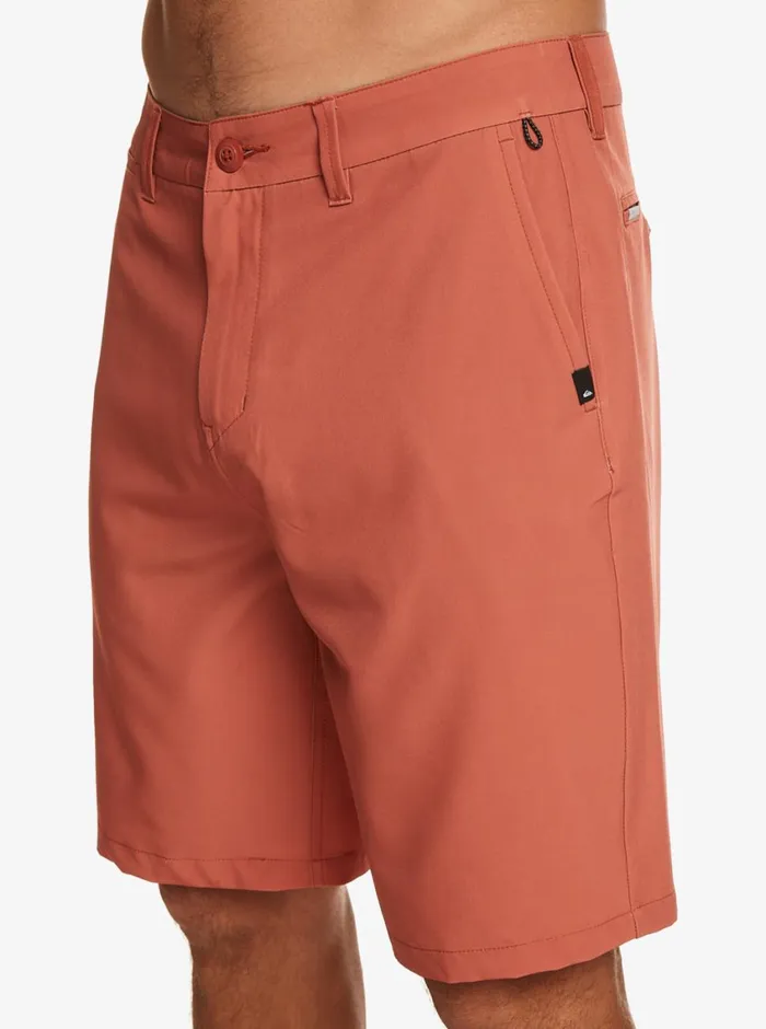 Quiksilver Ocean Union Amphibian 20034 Hybrid Shorts Baked Clay Mens Shorts and Amphibians Quiksilver Ocean Union Amphibian 20034 Hybrid Shorts Baked Clay Mens Shorts and Amphibians