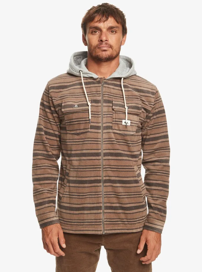 Quiksilver Super Swell ZipUp Hoodie Major Brown Super Swell Plaid Mens Sweatshirts and Hoodies Quiksilver Super Swell ZipUp Hoodie Major Brown Super Swell Plaid Mens Sweatshirts and Hoodies