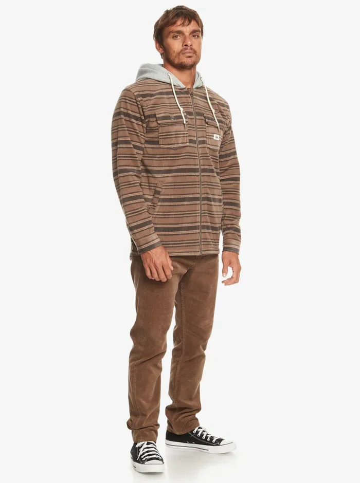 Quiksilver Super Swell ZipUp Hoodie Major Brown Super Swell Plaid Mens Sweatshirts and Hoodies Quiksilver Super Swell ZipUp Hoodie Major Brown Super Swell Plaid Mens Sweatshirts and Hoodies