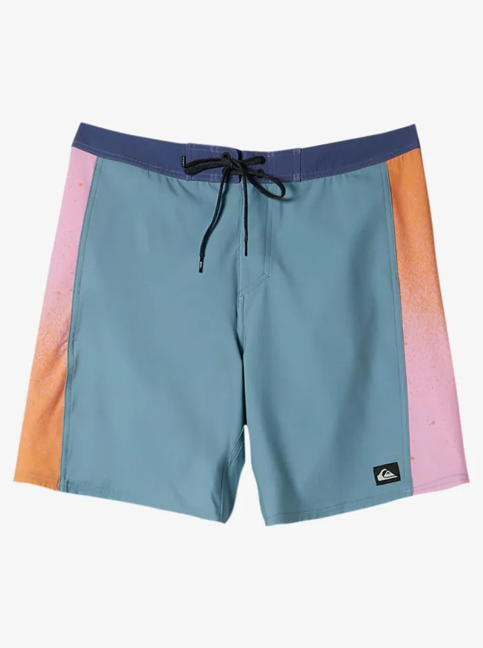 Quiksilver Surfsilk Arch 19034 Boardshorts Cadet Gray Mens Boardshorts